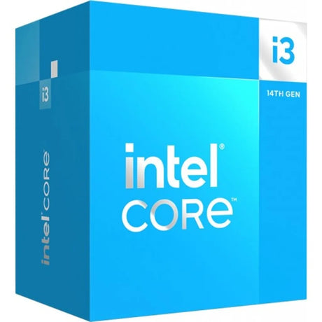 Intel Core i3-14100 CPU - 4-core LGA 1700 3.5GHz Processor with Laminar RM1 Cooler