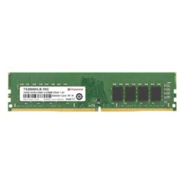 TRANSCEND 8GB DDR4 2666MHz DESKTOP U-DIMM 1RX16 1GX16 CL19 1.2V