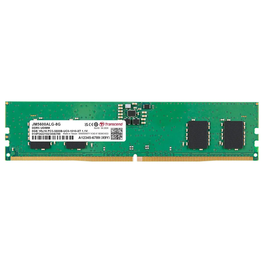Transcend JetMemory 8GB DDR5-5600 DIMM Desktop Memory CL46
