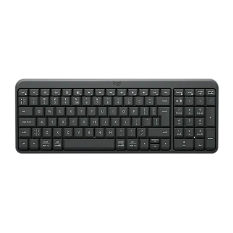 Logitech K250 Compact Bluetooth Wireless Keyboard with Numpad 12-Month Battery Life