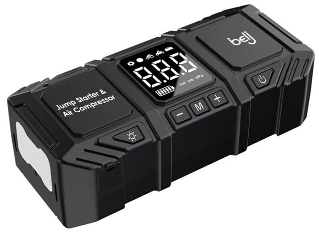 SUPER 12V JUMP, STARTER WITH AIR COMPRES