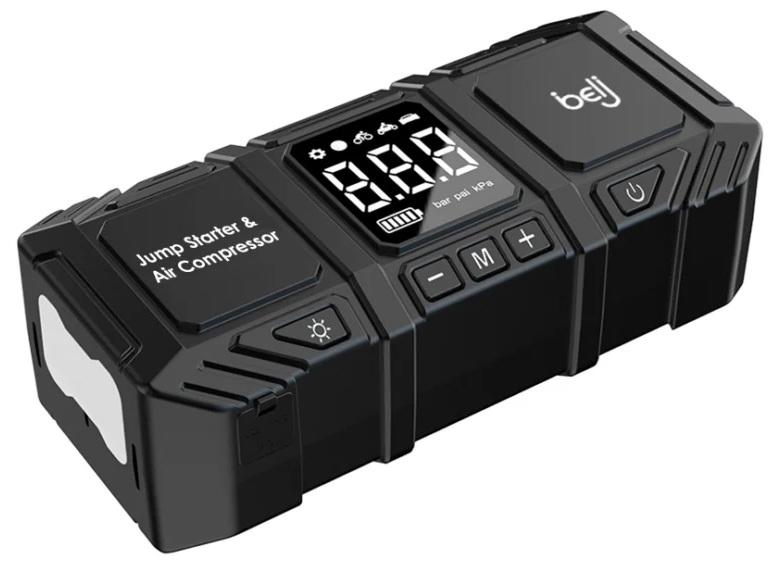 SUPER 12V JUMP, STARTER WITH AIR COMPRES
