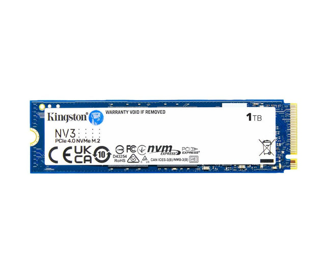 Kingston 1000G NV3 M.2 2280 PCIe 4.0 NVMe SSD