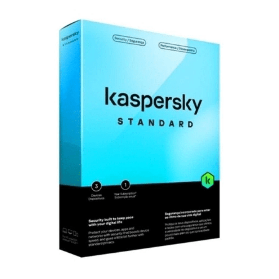 Kaspersky Standard 3-Device 1 year Base Download Pack - South African Edition