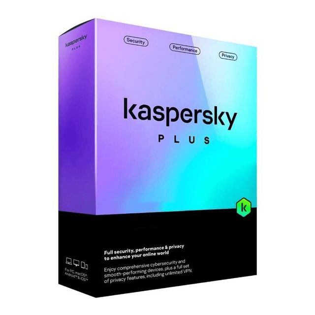 Kaspersky Plus 5-Device 1 year Base Download Pack - South African Edition