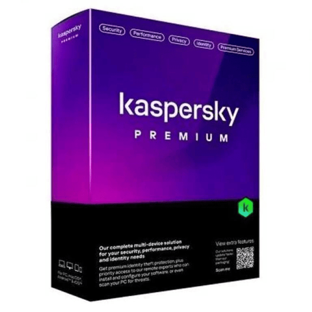 Kaspersky Premium + Customer Support 1-Device 1 year Base Download Pack - South African Edition
