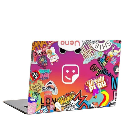 15.6 Laptop Skin Travel Graffiti