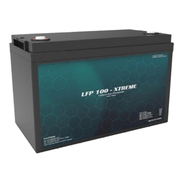 RCT Helio 12.8V 100Ah LiFePO4 Lithium Iron Phosphate Battery 2-Year Warranty