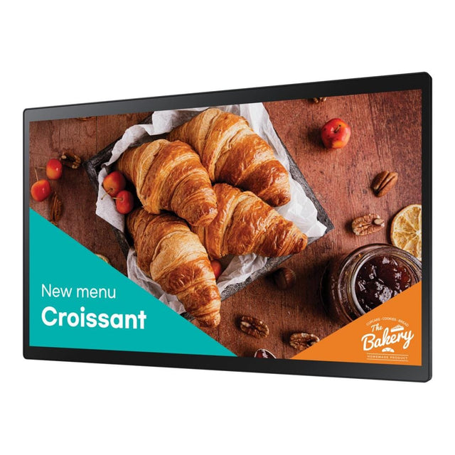 SAMSUNG 24'' EDGE LED FHD 300 NIT 16/7 HOUR PANEL TOUCH