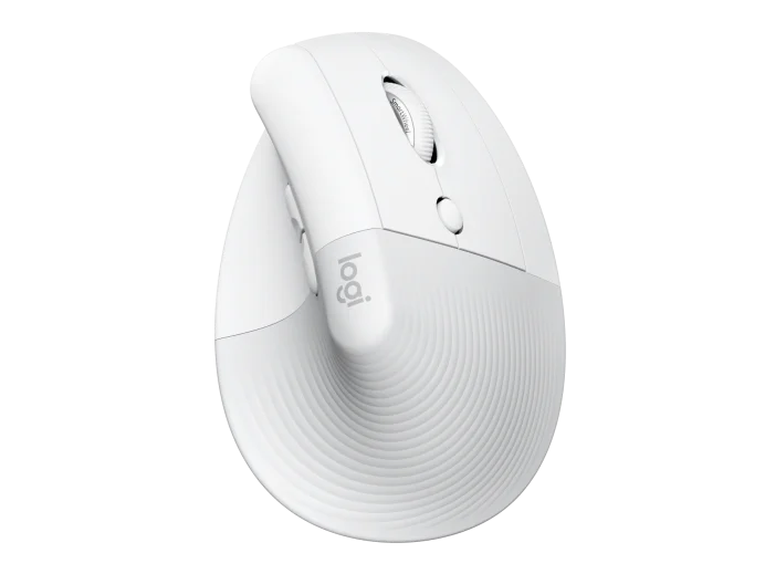 LOGITECH LIFT VERTICAL  WHITE MOUSE