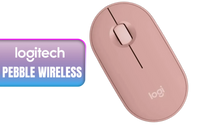 LOGI Pebble Mouse 2 M350s Wireless mouse - Tonal Rose