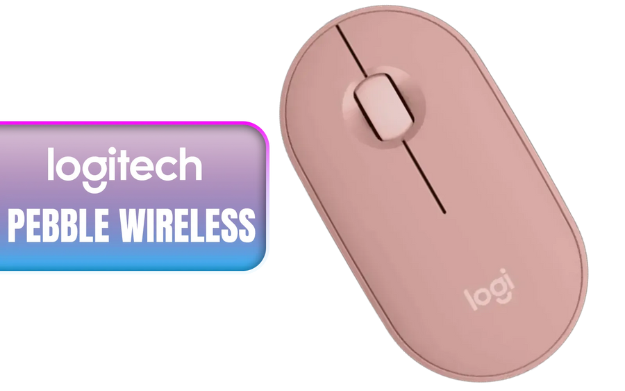 LOGI Pebble Mouse 2 M350s Wireless mouse - Tonal Rose