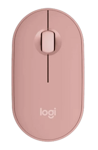 LOGI Pebble Mouse 2 M350s Wireless mouse - Tonal Rose