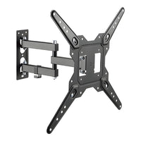 RCT Full-Motion TV Wall Mount 23 to 65-inch up to 30kg Tilt and Swivel VESA Compatible Black - Image 5