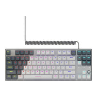 LORGAR Azar 514TKL, Wired RGB mechanical gaming keyboard, white, EN layout - Image 2