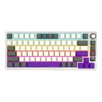 LORGAR KBP7075W, Wireless 75% Mechanical Gaming Keyboard Pro, Beige, EN layout - Image 5