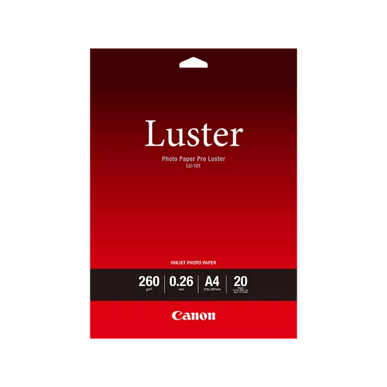 CANON LU-101 A4 LUSTURE TEXTURE (20 SHT)
