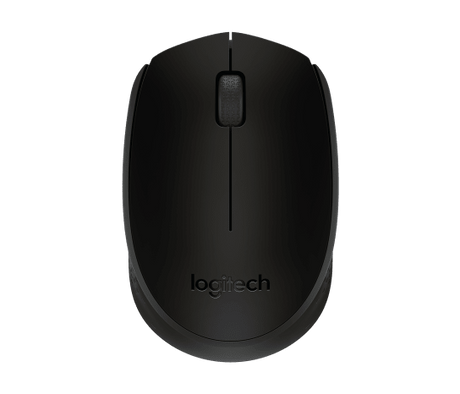 Logitech M170 - Wireless Mouse - USB - Black
