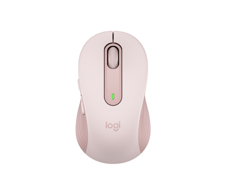 Logitech M650 - Signature Wireless Mouse - Rose - Bluetooth