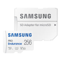 Samsung MB-MJ256KA PRO Endurance microSDXC 256GB Memory Card; Read : up to 100MB/s Write : 40MB/s* Read/Write speed with UHS-I (