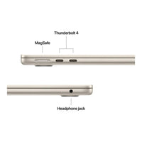 13-inch MacBook Air: Apple M5 chip with 10-core CPU and 8-core GPU, 16GB, 512GB SSD - Starlight,Model A3449 - Image 3
