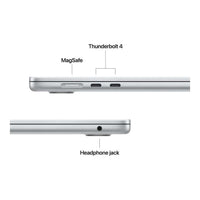 15-inch MacBook Air: Apple M5 chip with 10-core CPU and 10-core GPU, 16GB, 512GB SSD - Silver,Model A3448 - Image 3