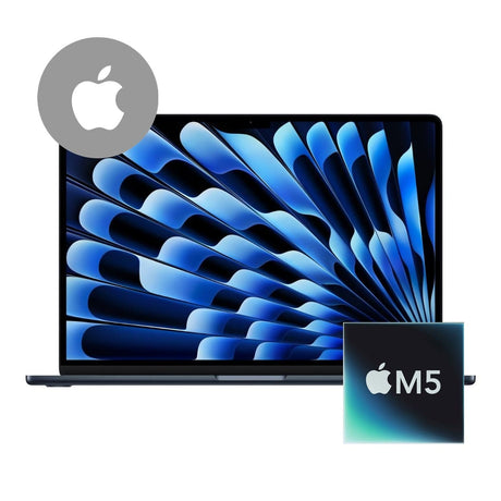 15-inch MacBook Air: Apple M5 chip with 10-core CPU and 10-core GPU, 24GB, 1TB SSD - Midnight,Model A3448