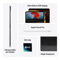 13-inch iPad Pro M5 Wi‑Fi 1TB with standard glass - Silver,Model A3360 - Image 3