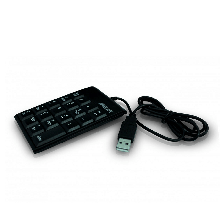 Mecer USB Numeric Keypad Black