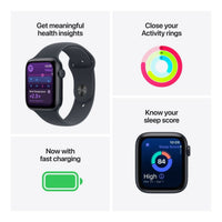 Out of Box Apple Watch SE 3 GPS 40mm Starlight Aluminium Case with Starlight Sport Band - S/M,Model A3324 - Image 3