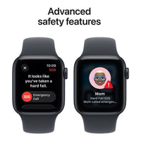 Apple Watch SE 3 GPS 40mm Midnight Aluminium Case with Midnight Sport Band - S/M, Model A3324 - Image 3