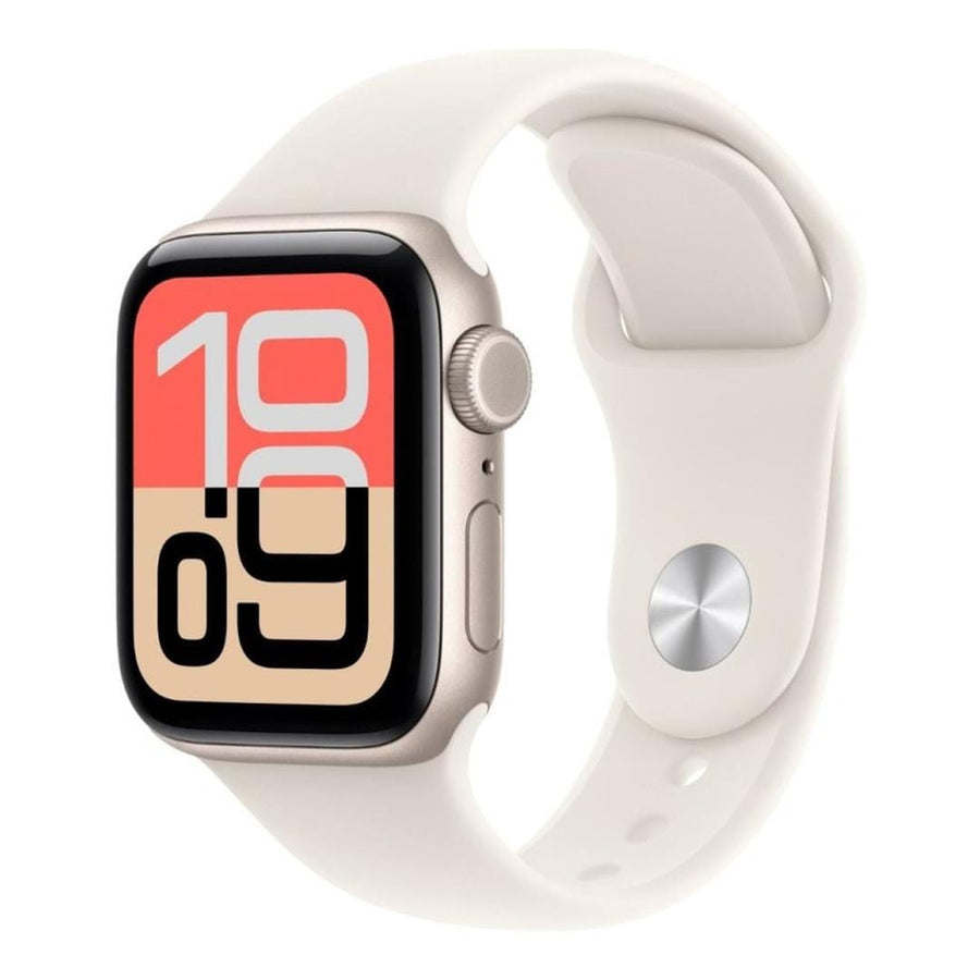 Apple Watch SE 3 GPS + Cellular 40mm Starlight Aluminium Case with Starlight Sport Band - S/M,Model A3326