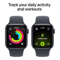 Apple Watch SE 3 GPS + Cellular 40mm Midnight Aluminium Case with Midnight Sport Band - S/M,Model A3326 - Image 2
