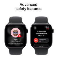 Apple Watch Series 11 GPS 46mm Jet Black Aluminium Case with Black Sport Band - M/L,Model A3333 - Image 4