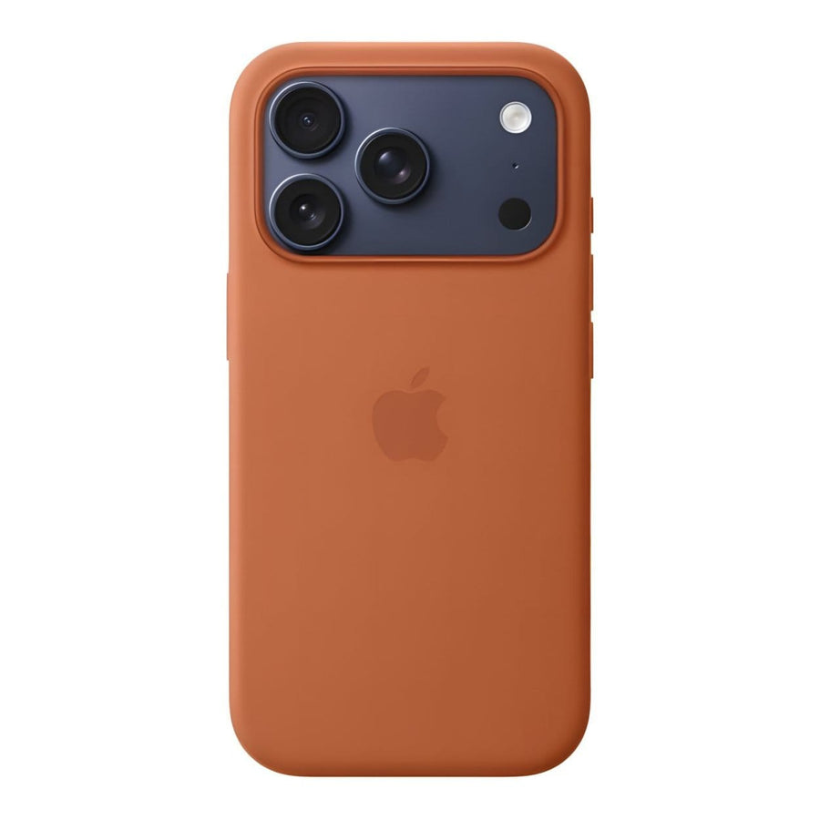 iPhone 17 Pro Silicone Case with MagSafe - Terra Cotta,Model A3559