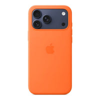 iPhone 17 Pro Max Silicone Case with MagSafe - Orange,Model A3560