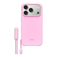 Beats iPhone 17 Pro Kickstand Case with MagSafe and Camera Control - Pebble Pink,Model A3509