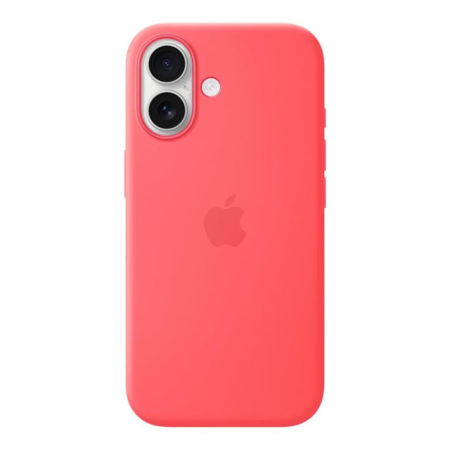 iPhone 17 Silicone Case with MagSafe - Bright Guava,Model A3558