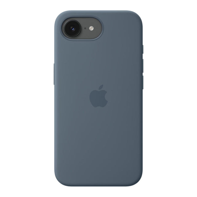 iPhone 17e Silicone Case with MagSafe - Anchor Blue,Model A3646