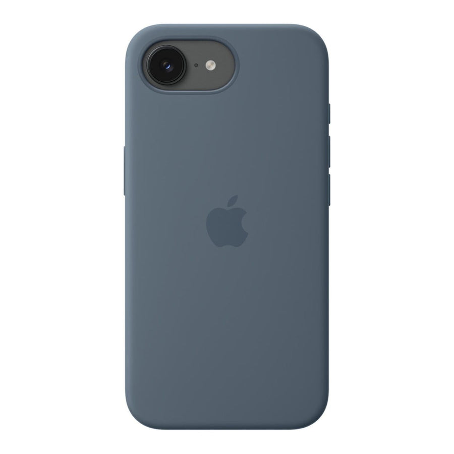 iPhone 17e Silicone Case with MagSafe - Anchor Blue,Model A3646