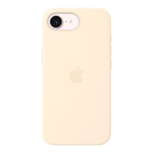 iPhone 17e Silicone Case with MagSafe - Vanilla,Model A3646