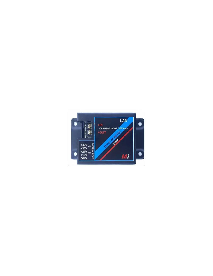 Micro Instruments Enclosed TCP IP V/A meter (SNMP) 30 Amp