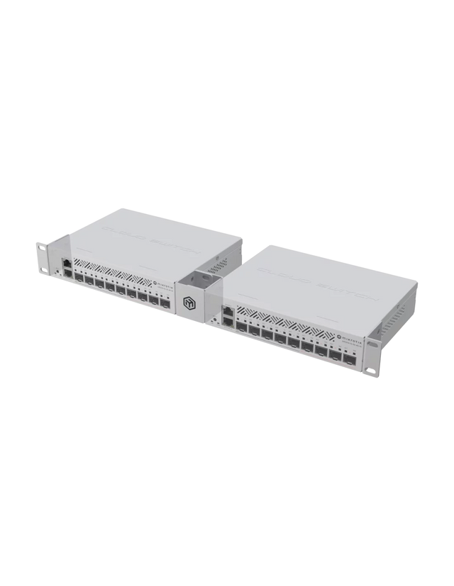 MikroTik 1U Dual or 10" Mounting Bracket |RMK-2/10