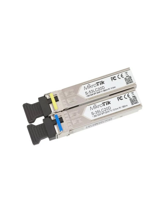 MikroTik Bi-directional SFP Modules(Pair) 80km