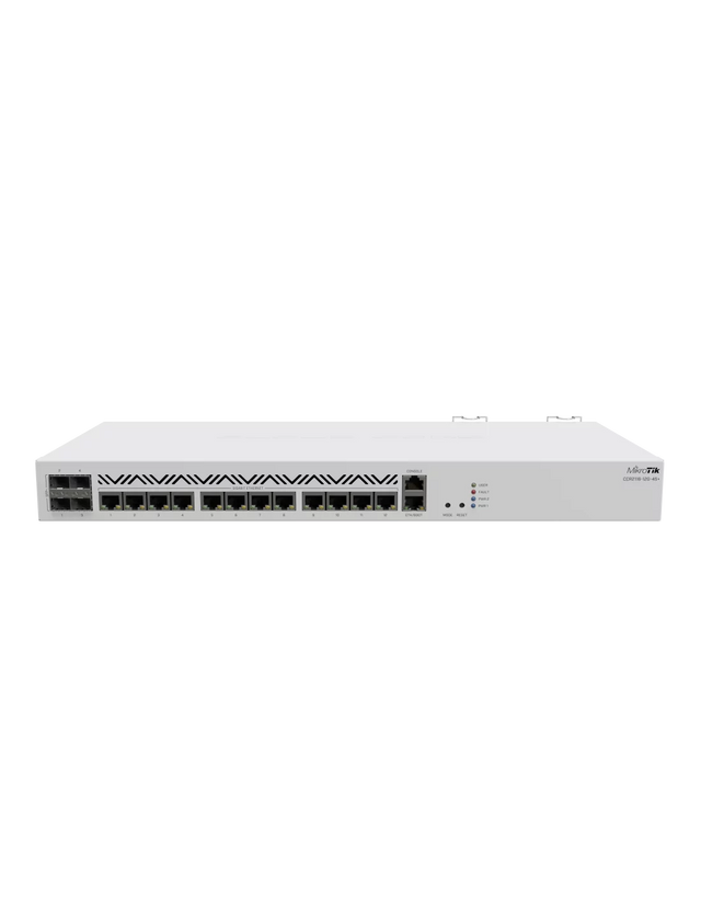 MikroTik Cloud Core 12 Port Gigabit 4SFP+ 16 Core Router | MT-RBCCR2116-12G-4S+