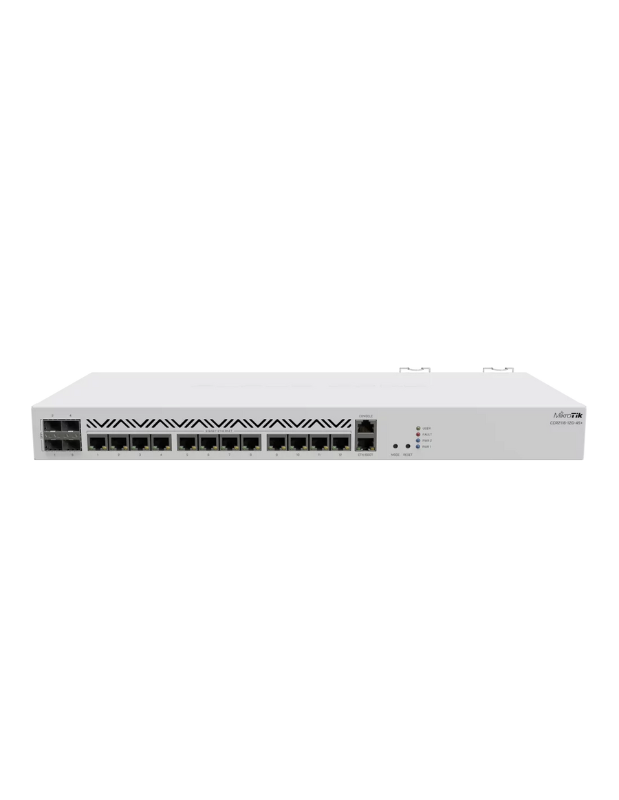 MikroTik Cloud Core 12 Port Gigabit 4SFP+ 16 Core Router | MT-RBCCR2116-12G-4S+