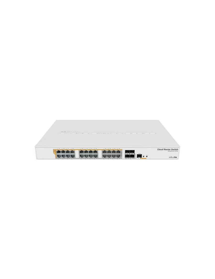 MikroTik Cloud Router Switch 24 Port PoE 450W 4SFP+ MT-RBCRS328-24P-4S+R