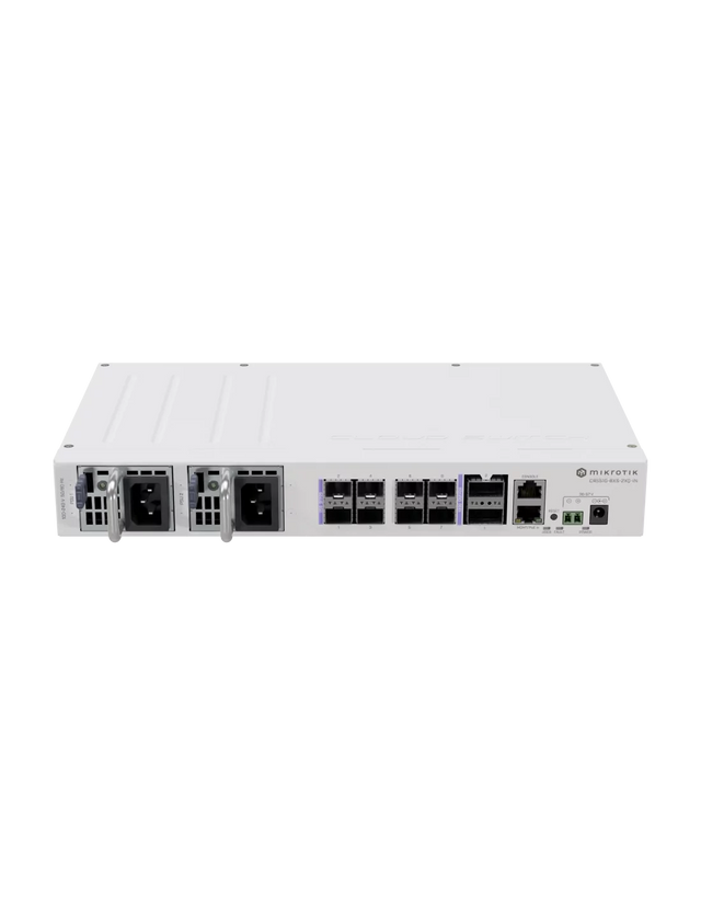 MikroTik - Cloud Router Switch QSFP28, 8x25 Gigabit | MT-RBCRS510-8XS-2XQ-IN