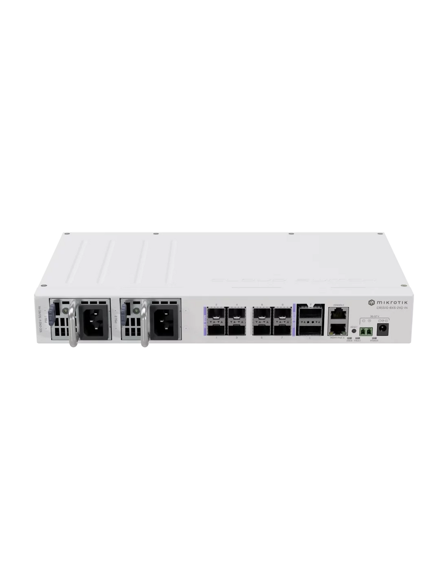 MikroTik - Cloud Router Switch QSFP28, 8x25 Gigabit | MT-RBCRS510-8XS-2XQ-IN