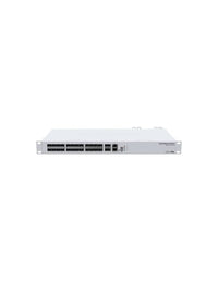 MikroTik Cloud RouterSwitch 24Port SFP+ 2Port QSFP | CRS326-24S+2Q+RM - 24